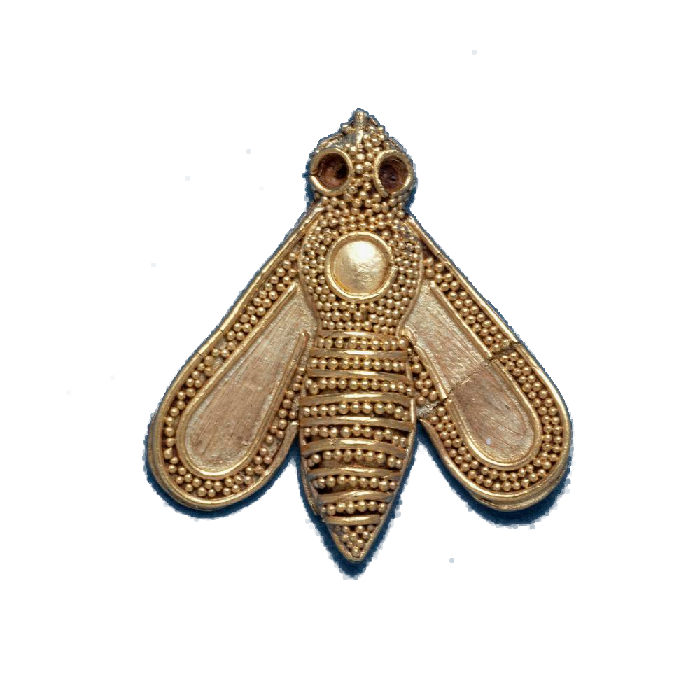 Minoan Bee Broach
