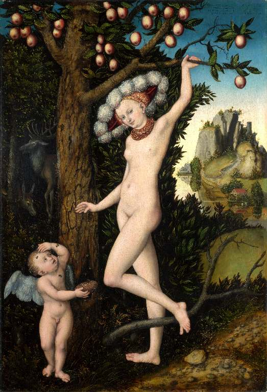 Lucas Cranach, Cupid Complaining to Venus
