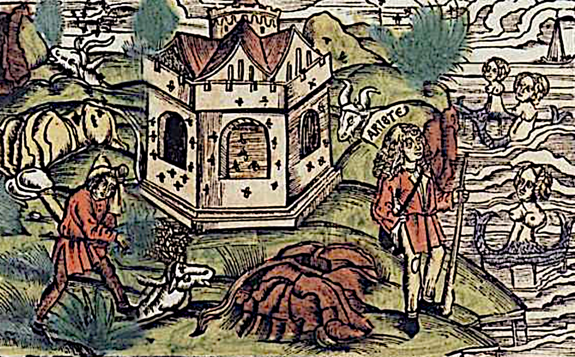 from Lyon MS of Virgil's Georgics