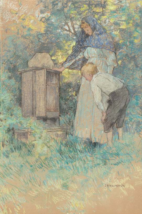 Julian Alden Weir, Watching the Bees