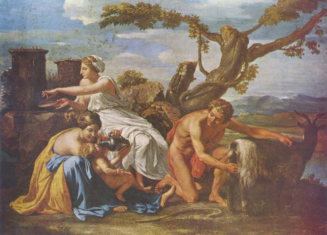 Nicolas Poussin, The Infant Jupiter