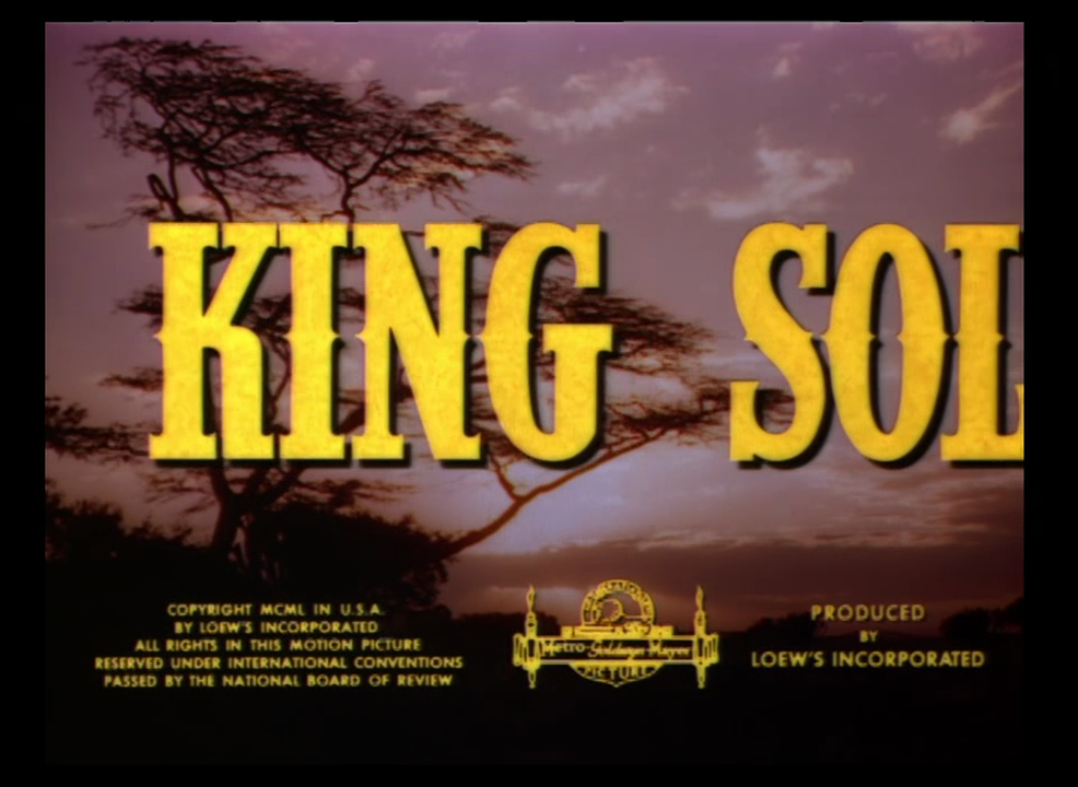 Still from King Solomon's Mines