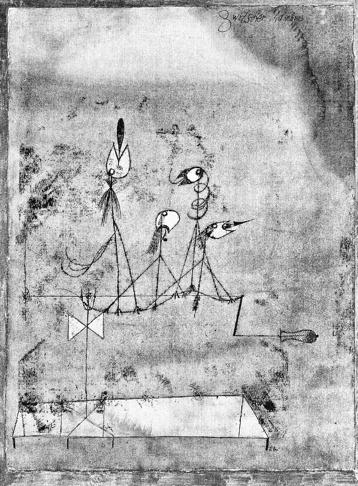 Paul Klee's Twittering Machine